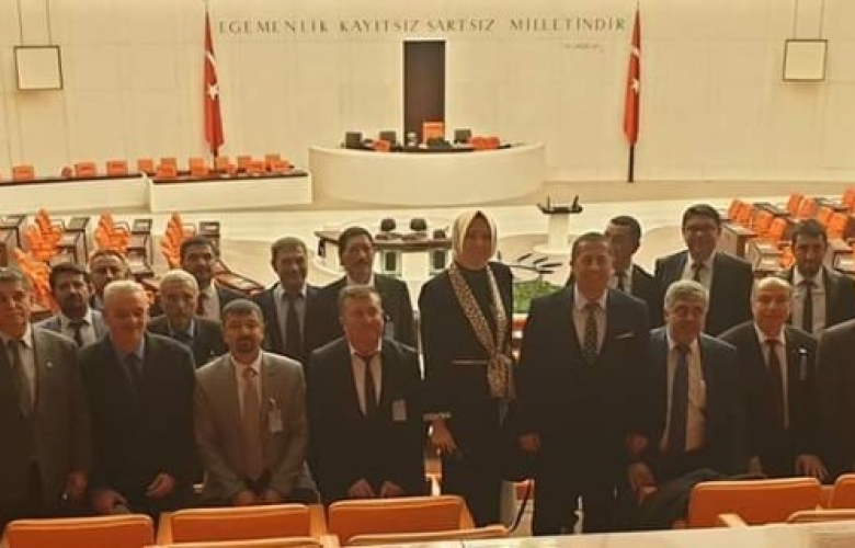 ÇANAKKALE' Lİ ESNAF ODALARI BAŞKANLARI T.B.M.M.' YE ÇIKARMA YAPTI