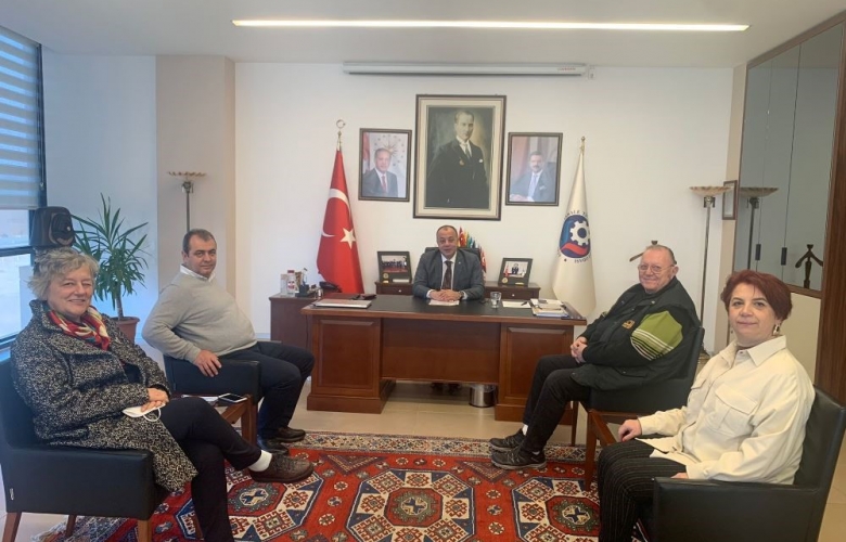 ÇTSO YÖNETİM KURULUNA GASTROKALE DERNEĞİ YETKİLİLERİNDEN ZİYARET
