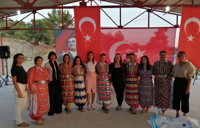 KARACA KAYADERE KÖYÜNDE YAPILAN İFTARA KATILDI