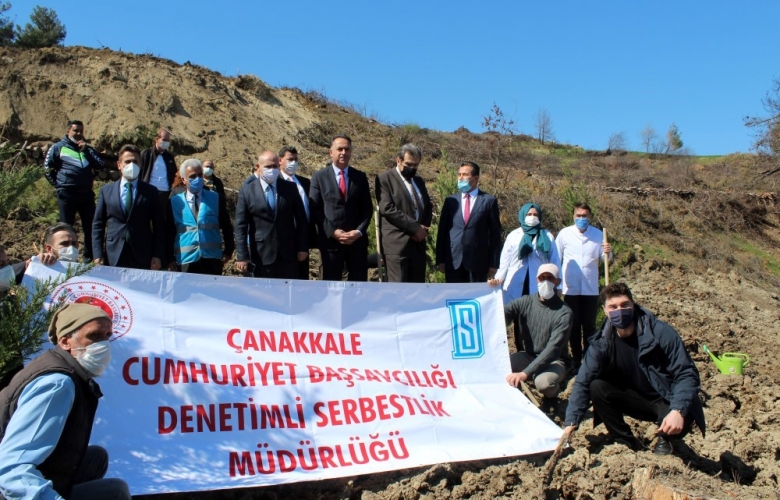 HAYATINI KAYBEDEN SAĞLIK ÇALIŞANLARI ANISINA FİDAN DİKİNİ GERÇEKLEŞTİRİLDİ