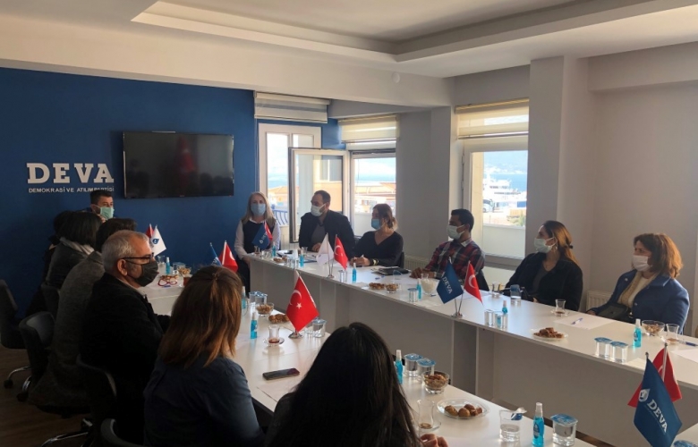 CHP' DEN DEVA PARTİSİNE ZİYARET