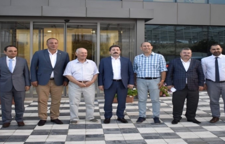 VALİ TAVLI ÇANAKKALE ORGANİZE SANAYİ BÖLGESİNDE ZİYARETLER GERÇEKLEŞTİRDİ