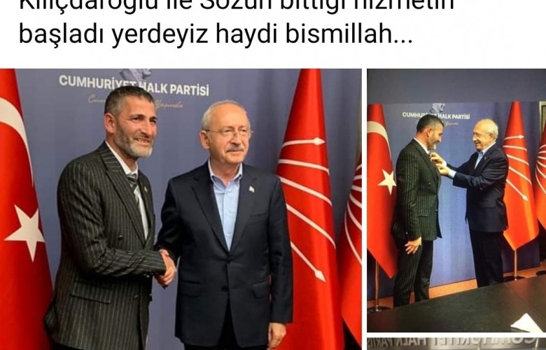 HACI RAMAZAN IŞILDAK CHP' YE GEÇTİ