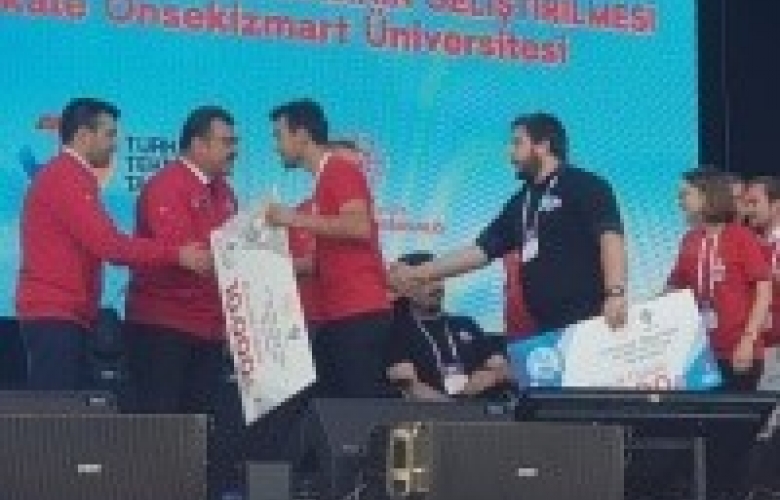 ÇOMÜ ÖĞRENCİSİ ŞAMİL GÜVEN TEKNOFEST' TE TÜRKİYE 4. OLDU
