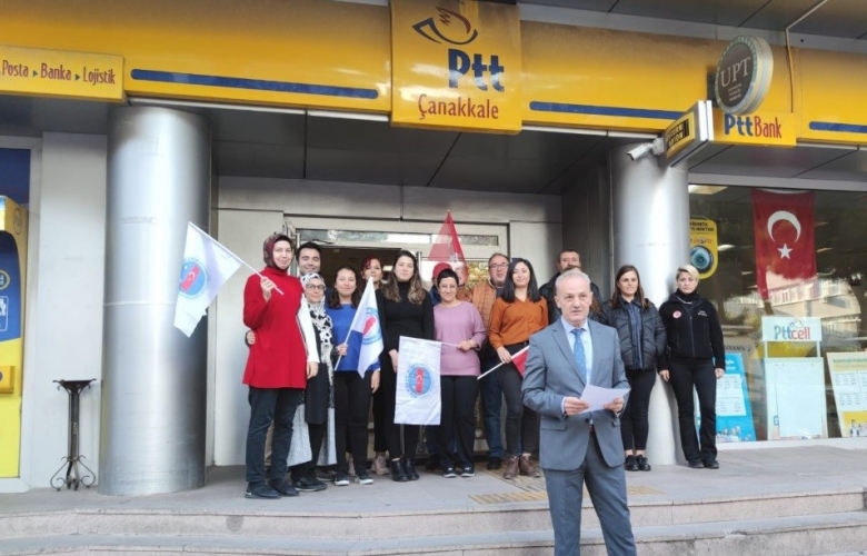 “HAKLI MÜCADELEMİZE KARARLILIKLA DEVAM EDECEĞİZ'' DEDİLER, İMZALARI BAKANLIĞA  GÖNDERDİLER