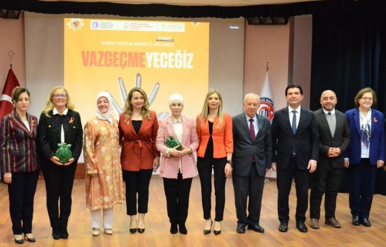 KADINA YÖNELİK ŞİDDETLE MÜCADELE PANELİ GERÇEKLEŞTİRİLDİ