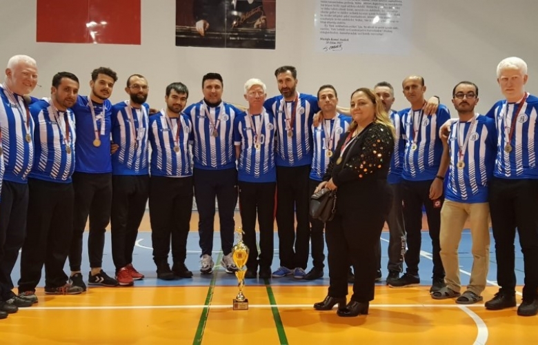 ÇANAKKALE SPOR KULÜBÜ GÖRME ENGELLİLER FUTSAL TAKIMI  ŞAMPİYON OLARAK 1. LİGE ÇIKTI