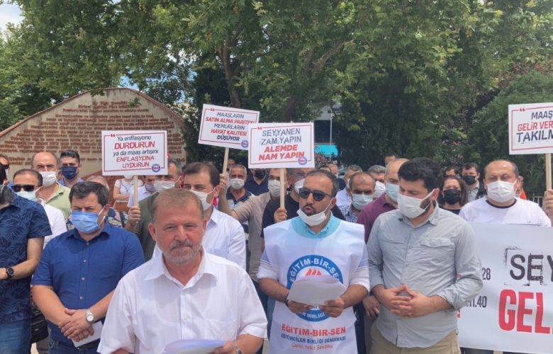 MEMUR- SEN “ SEYYANEN ZAM” İÇİN MEYDANLARA İNDİ