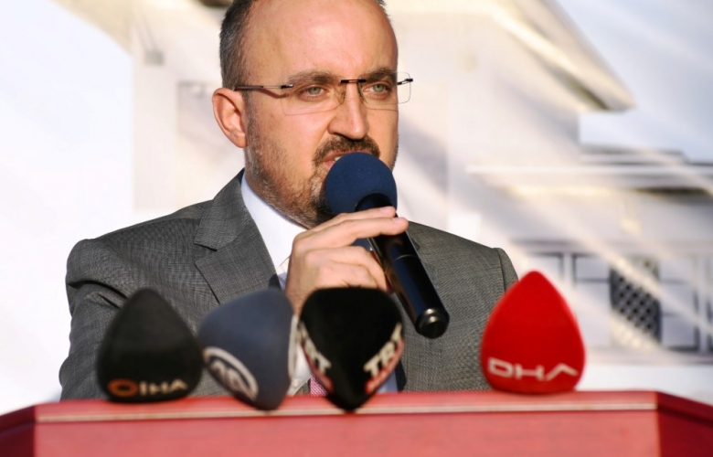 AK PARTİ'Lİ TURAN ASSOS'TA DEVAM KAYA ISLAHI ÇALIŞMALARINI İNCELEDİ