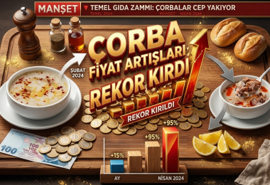 Çanakkale’de Fiyatı Görenler Şaşırdı : Bir Tas Çorba Fiyatı 300 TL Oldu